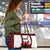 Canadian Rugby Travel Bag Maple Leaves Sporty Art Style White Color - Wonder Print Shop