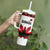 Custom Canadian Rugby Tumbler With Handle Maple Leaves Sporty Art Style White Color - Wonder Print Shop
