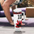Custom Canadian Rugby Tumbler With Handle Maple Leaves Sporty Art Style White Color - Wonder Print Shop