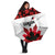 Canadian Rugby Umbrella Maple Leaves Sporty Art Style White Color - Wonder Print Shop
