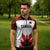 Custom Canadian Rugby Zipper Polo Shirt Maple Leaves Sporty Art Style White Color - Wonder Print Shop