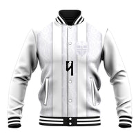 Custom Norway Football Baseball Jacket Norge Viking Ornament Whiteout