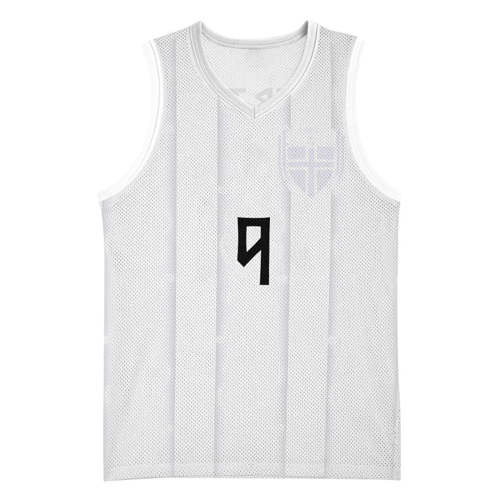 Custom Norway Football Basketball Jersey Norge Viking Ornament Whiteout