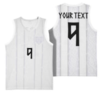Custom Norway Football Basketball Jersey Norge Viking Ornament Whiteout