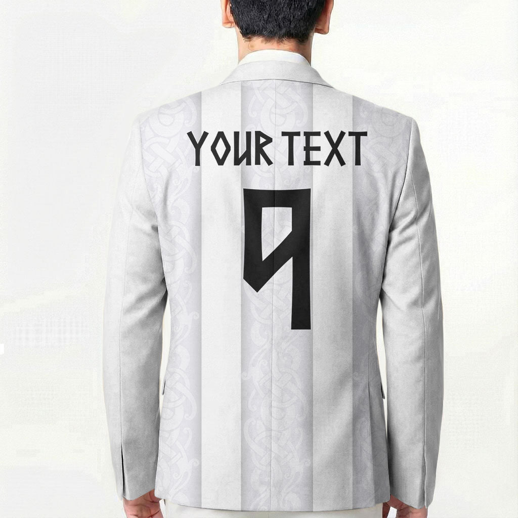 Custom Norway Football Blazer Norge Viking Ornament Whiteout