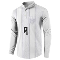 Custom Norway Football Button Sweatshirt Norge Viking Ornament Whiteout