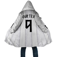 Custom Norway Football Cloak Norge Viking Ornament Whiteout