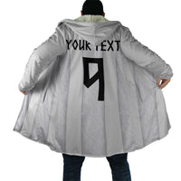 Custom Norway Football Cloak Norge Viking Ornament Whiteout