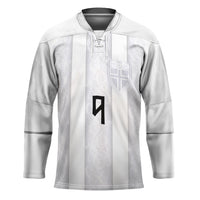 Custom Norway Football Hockey Jersey Norge Viking Ornament Whiteout
