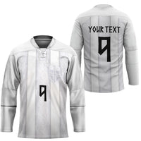Custom Norway Football Hockey Jersey Norge Viking Ornament Whiteout