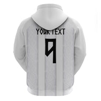 Custom Norway Football Hoodie Norge Viking Ornament Whiteout