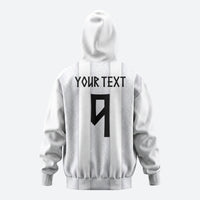 Custom Norway Football Hoodie Norge Viking Ornament Whiteout