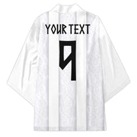 Custom Norway Football Kimono Norge Viking Ornament Whiteout