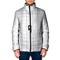 Custom Norway Football Padded Jacket Norge Viking Ornament Whiteout
