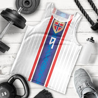 Custom Norway Football Men Tank Top Norge Viking Ornament Vertical Stripe Sporty Style