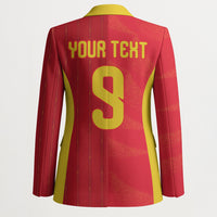 Custom Spain Football Blazer World Champions and Kings of Europe