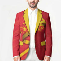 Custom Spain Football Blazer World Champions and Kings of Europe