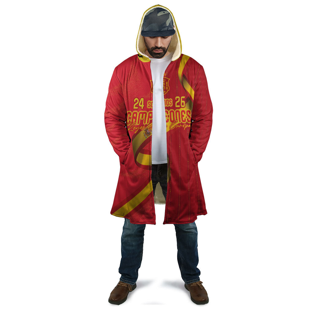 Custom Spain Football Cloak World Champions and Kings of Europe