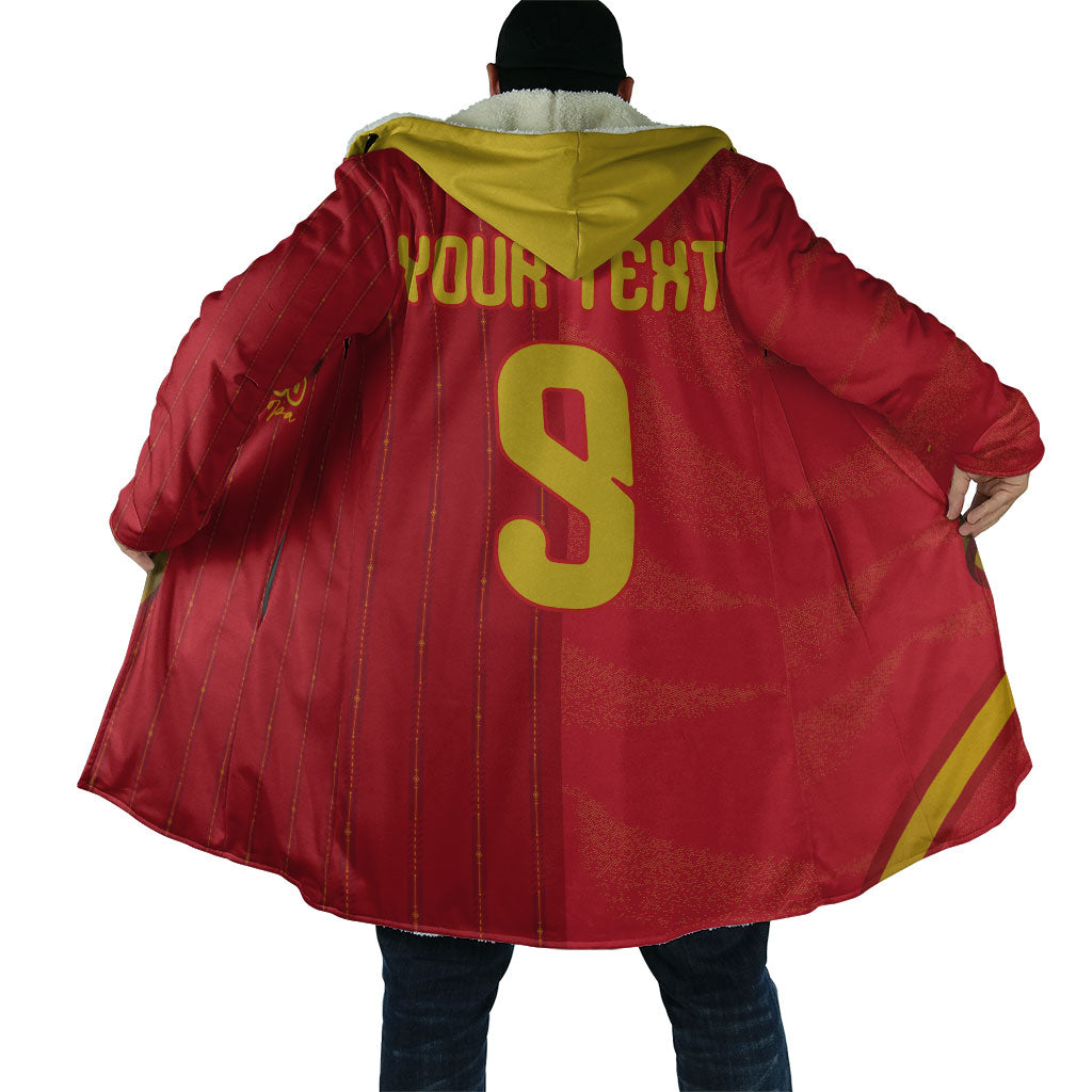Custom Spain Football Cloak World Champions and Kings of Europe