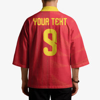 Custom Spain Football Kimono World Champions and Kings of Europe