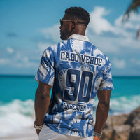 Cape Verde Football Hawaiian Shirt Blue Sharks - Unbeaten in 90 Minutes