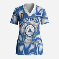 Cape Verde Football Scrub Top Blue Sharks - Unbeaten in 90 Minutes