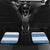 Custom Argentina Rugby 2024 Car Mats Vamos Los Pumas with Jaguar and Floral Pattern - Wonder Print Shop