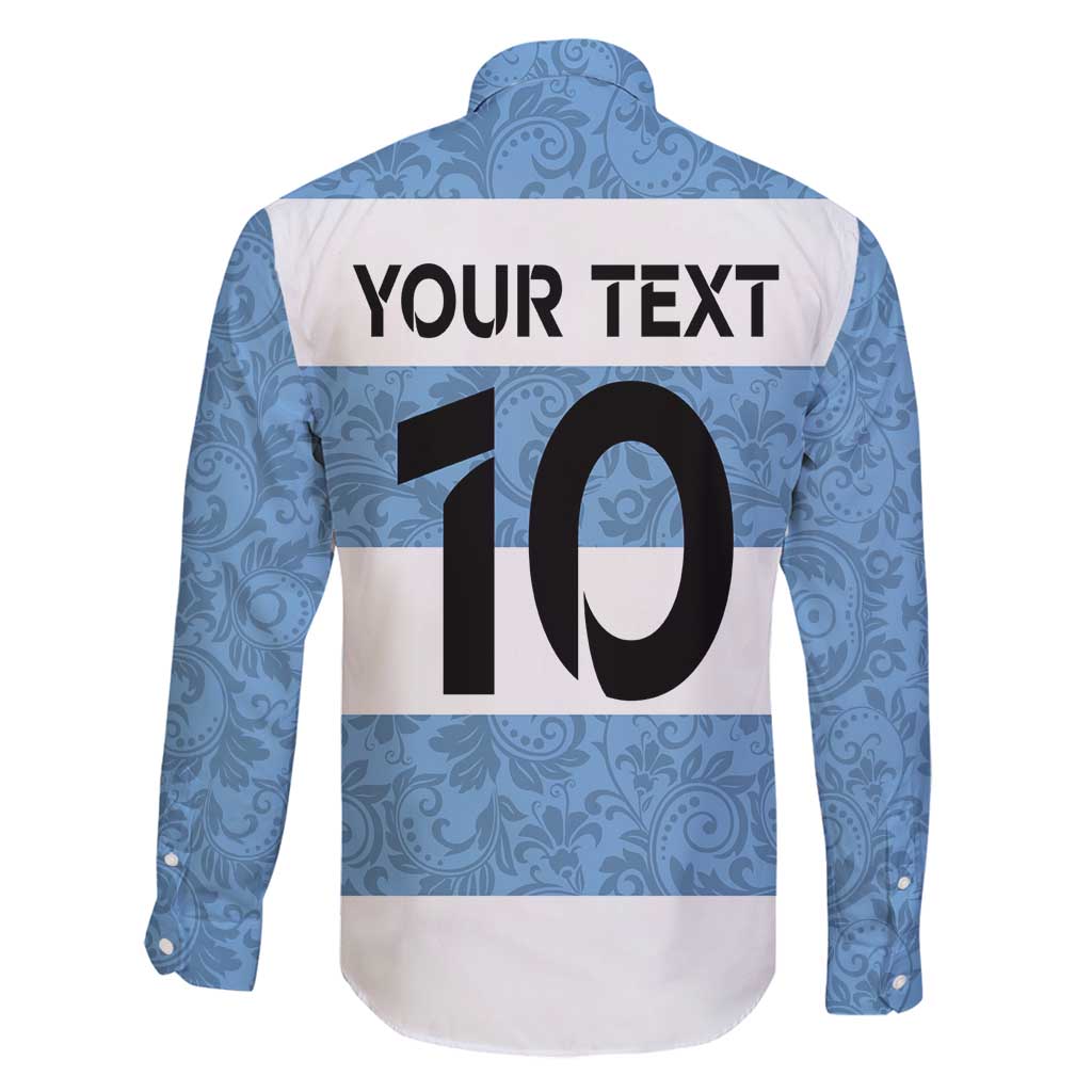 Custom Argentina Rugby 2024 Family Matching Summer Maxi Dress and Hawaiian Shirt Vamos Los Pumas with Jaguar and Floral Pattern - Wonder Print Shop