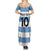 Custom Argentina Rugby 2024 Family Matching Summer Maxi Dress and Hawaiian Shirt Vamos Los Pumas with Jaguar and Floral Pattern - Wonder Print Shop