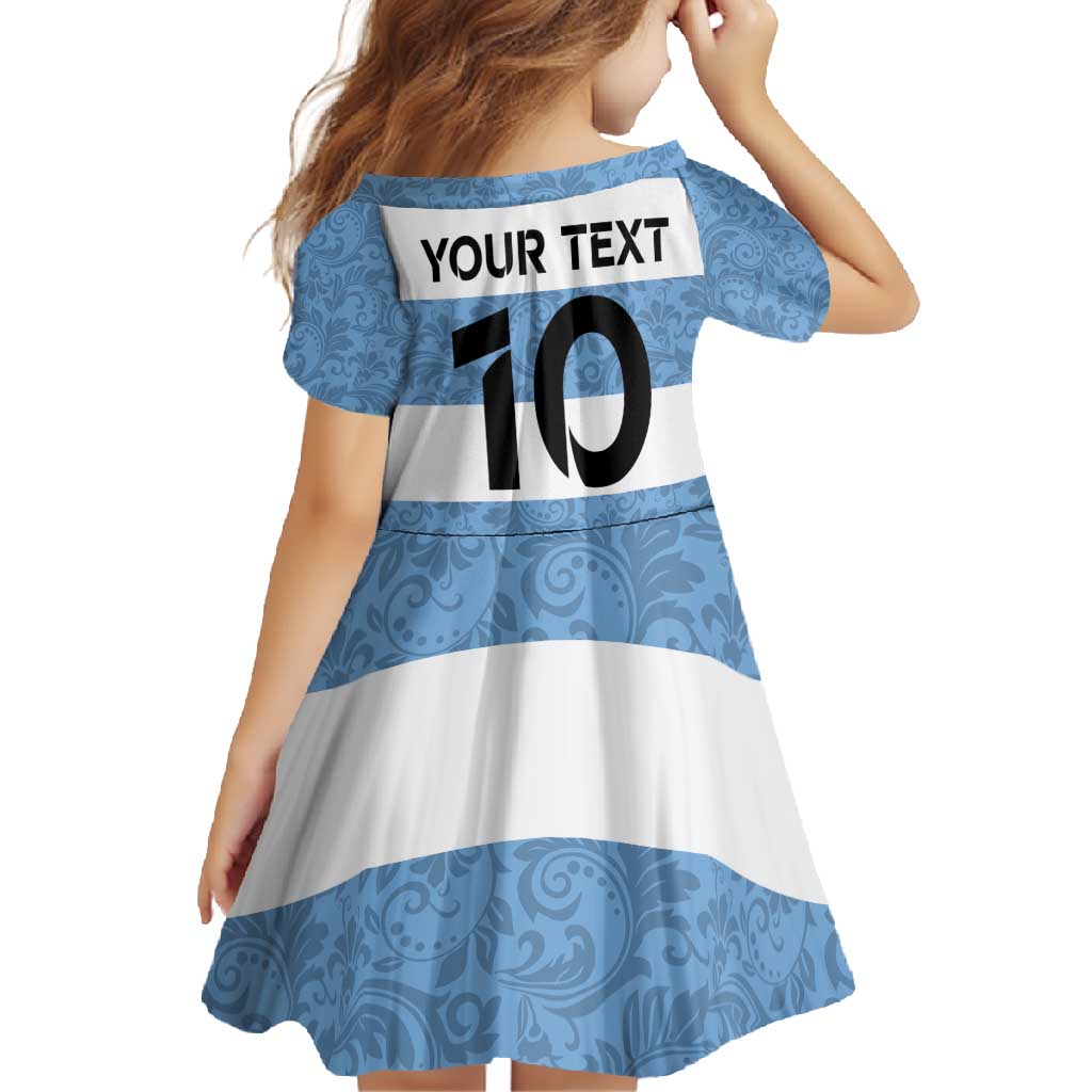 Custom Argentina Rugby 2024 Family Matching Tank Maxi Dress and Hawaiian Shirt Vamos Los Pumas with Jaguar and Floral Pattern - Wonder Print Shop