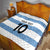 Custom Argentina Rugby 2024 Quilt Vamos Los Pumas with Jaguar and Floral Pattern - Wonder Print Shop