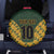 Custom South Africa Rugby 2024 Spare Tire Cover Go Champion Springboks and Kente Pattern - Wonder Print Shop