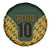 Custom South Africa Rugby 2024 Spare Tire Cover Go Champion Springboks and Kente Pattern - Wonder Print Shop
