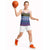 Scottish Christmas Basketball Jersey Xmas Royal Lions and Tartan - Wonder Print Shop