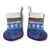 Scottish Christmas Christmas Stocking Xmas Royal Lions and Tartan - Wonder Print Shop