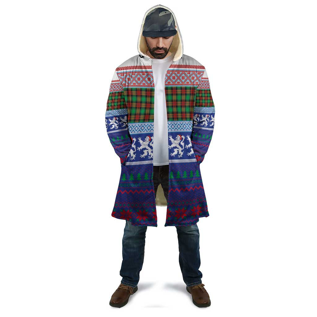 Scottish Christmas Cloak Xmas Royal Lions and Tartan - Wonder Print Shop