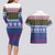 Scottish Christmas Couples Matching Long Sleeve Bodycon Dress and Hawaiian Shirt Xmas Royal Lions and Tartan - Wonder Print Shop