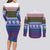 Scottish Christmas Couples Matching Long Sleeve Bodycon Dress and Long Sleeve Button Shirt Xmas Royal Lions and Tartan - Wonder Print Shop