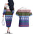 Scottish Christmas Couples Matching Off The Shoulder Long Sleeve Dress and Hawaiian Shirt Xmas Royal Lions and Tartan - Wonder Print Shop