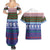 Scottish Christmas Couples Matching Summer Maxi Dress and Hawaiian Shirt Xmas Royal Lions and Tartan - Wonder Print Shop
