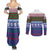 Scottish Christmas Couples Matching Summer Maxi Dress and Long Sleeve Button Shirt Xmas Royal Lions and Tartan - Wonder Print Shop