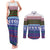 Scottish Christmas Couples Matching Tank Maxi Dress and Long Sleeve Button Shirt Xmas Royal Lions and Tartan - Wonder Print Shop