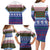Scottish Christmas Family Matching Long Sleeve Bodycon Dress and Hawaiian Shirt Xmas Royal Lions and Tartan - Wonder Print Shop