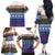 Scottish Christmas Family Matching Off The Shoulder Long Sleeve Dress and Hawaiian Shirt Xmas Royal Lions and Tartan - Wonder Print Shop