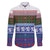 Scottish Christmas Family Matching Off The Shoulder Long Sleeve Dress and Hawaiian Shirt Xmas Royal Lions and Tartan - Wonder Print Shop