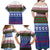 Scottish Christmas Family Matching Off Shoulder Maxi Dress and Hawaiian Shirt Xmas Royal Lions and Tartan - Wonder Print Shop