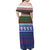 Scottish Christmas Family Matching Off Shoulder Maxi Dress and Hawaiian Shirt Xmas Royal Lions and Tartan - Wonder Print Shop