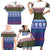 Scottish Christmas Family Matching Short Sleeve Bodycon Dress and Hawaiian Shirt Xmas Royal Lions and Tartan - Wonder Print Shop
