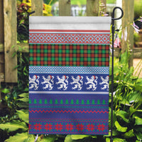 Scottish Christmas Garden Flag Xmas Royal Lions and Tartan - Wonder Print Shop
