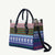 Scottish Christmas Leather Bag Xmas Royal Lions and Tartan - Wonder Print Shop